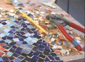 mosaic artisan table